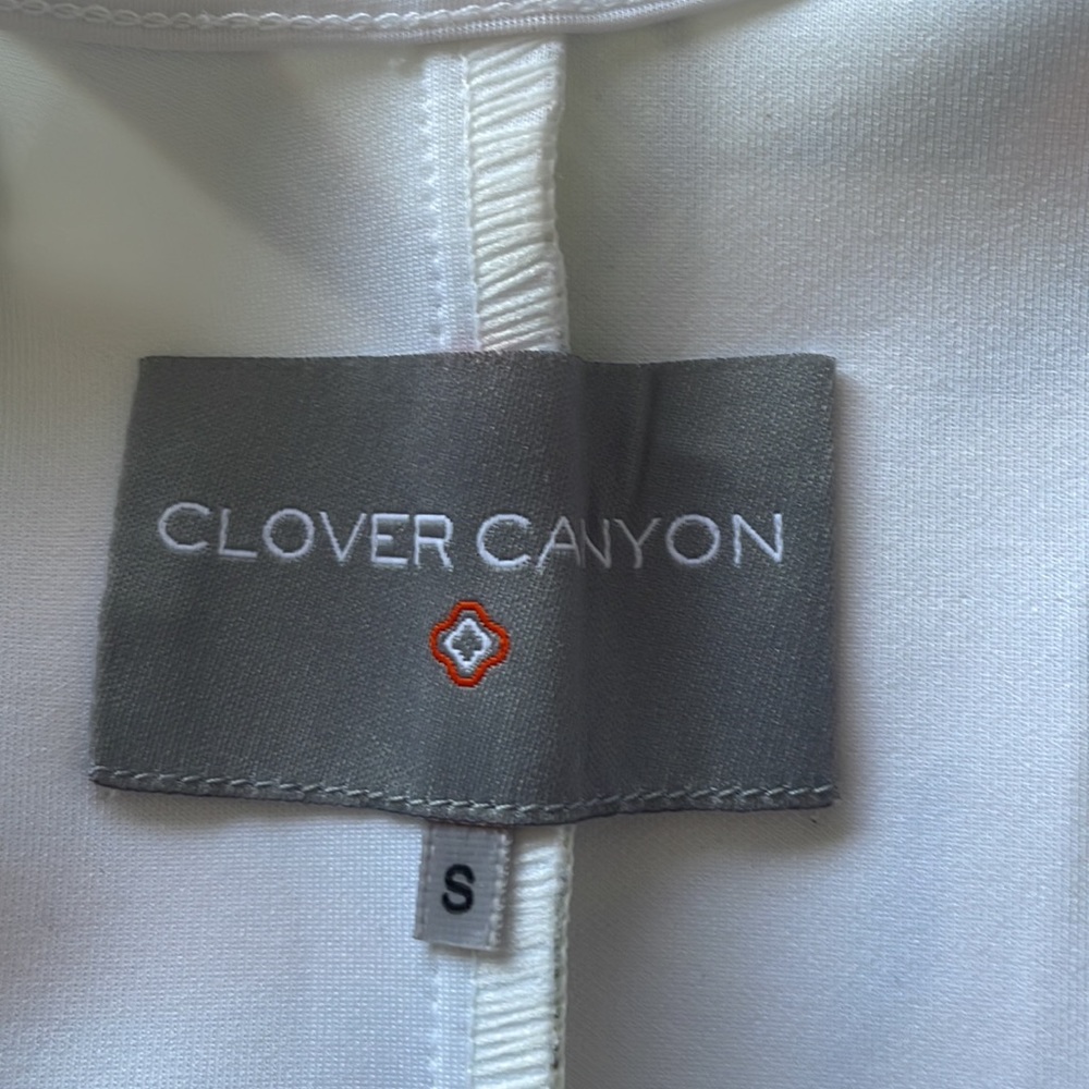Clover Canyon Tropical Print Crop Top Small - Picture 3 of 4
